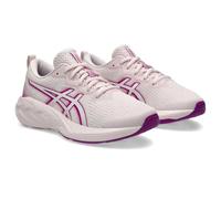 ASICS Boys Novablast 4 Gs Sneaker, Pink White, 4 UK