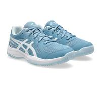 ASICS Boys Upcourt 6 Grade School Sneaker, Saba Blue White, 4.5 UK