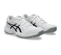 Asics Boys Upcourt 6 Gs Sneaker, White Black, 3 UK