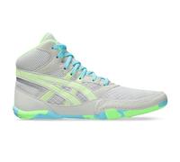 ASICS Children's Snapdown 4 Grade School Wrestling Shoes, Glacier Grey Lime Burst, 3.5 UK
