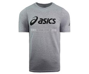 Asics City Attack Mens Grey T-Shirt Cotton - Size Small
