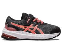 ASICS GT-1000 11 PS Sneaker, Black/Papaya, 9 UK