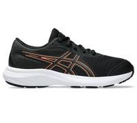 Asics unisex for kids. 1014A337 Trainers Contend 9 GS black (38), Flat, Laces, Sport, Multisport, children's fashion