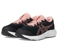 ASICS Contend 9 GS (Little Kid/Big Kid) Sneakers for Girls, Black/Dark Pink Clay, 25.5 cm