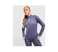 ASICS Core Winter 1/2 Zip Running Shirt Women - Blue Grey, Size S