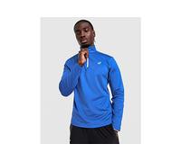 ASICS Core 1/4 Zip Winter Top - Blue - Mens XS
