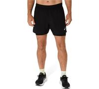ASICS Core 2n1 5in Short - Men - Black - size M- model 2025 M