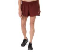 Asics Core 4 Inch Women's Shorts | UK M in Singed Red