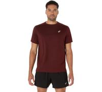 ASICS Core Running Shirt Men - Wine Red, Size S