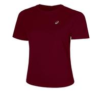 ASICS Core Running Shirt Women - Dark Red, Size S