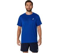 ASICS Core Short Sleeve Running Top for Men in Blue - Lightweight Performance Gear