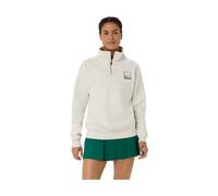 ASICS COURT CORE GRAPHIC HALF ZIP SWEATSHIRT
