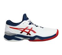 Asics Court FF 2 Clay Tennis Mens White Trainers - Size UK 5.5