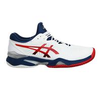 Asics Court FF 2 Clay Tennis Mens White Trainers - Size UK 6.5