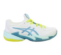 Asics Court FF 3 Clay Womens White Tennis Shoes - Size UK 6