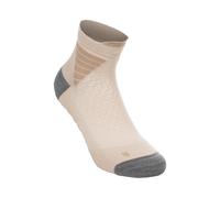 ASICS Elite Fujitrail Quarter Running Socks - beige, Size 43-46