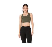 ASICS Essential Logo Padless Bra M Green Women