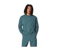 Asics Fleece Relaxed Sweatshirt Blue S Men