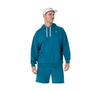 ASICS FRENCH TERRY RELAXED PULLOVER HOODIE Dark Teal S