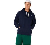 ASICS French Terry Relaxed Pullover Hoodie L Blue Men