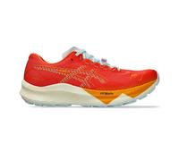 ASICS Fuji Speed 3 Trail Running Shoe Men - Orange, Light Blue, Size 10.5