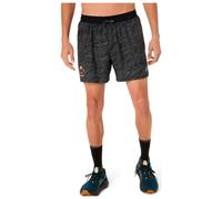 ASICS Fujitrail AOP 5in Running Shorts Men - Black, Size XL
