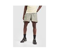 Asics Fujitrail All Over Print 5in Shorts Green M Men