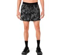 ASICS Fujitrail AOP 5in Running shorts Men-black, grey, Size XXL