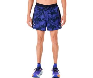 ASICS Fujitrail AOP 5in Running shorts Men-dark blue, blue, Size XL