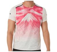 Asics - Fujitrail Elite Graphic S/S Top - Running shirt size M, pink