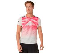 ASICS Fujitrail Elite Graphic Running shirt - cream, coral, Size L