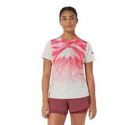 Asics Fujitrail Elite Graphic Women's T-Shirt | UK L in Cream