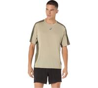 ASICS Fujitrail Elite Running Shirt Men - Green, Green, Size L