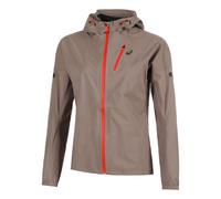 ASICS Fujitrail Elite Waterproof Running Jacket Women - Brown, Size M