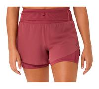 Asics - Fujitrail Elite W's Brisket Red - L - Trail shorts