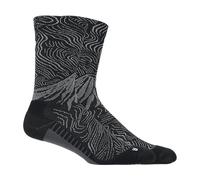 ASICS Fujitrail Graphic Crew Sock 46-49 IV Black Women