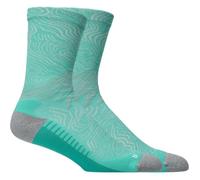 ASICS Fujitrail Graphic Crew Sock 43-46 III Green Women