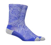 Asics - Fujitrail Graphic Crew Sock - Running socks size 2,5-5, purple
