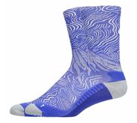 Asics - Fujitrail Graphic Crew Sock - Running socks size 11,5-13, purple