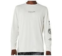 Asics - Fujitrail Logo L/S Top - Running shirt size XXL, white