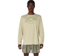 Asics - Fujitrail Logo L/S Top - Running shirt size L, sand
