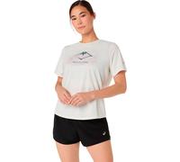 ASICS Fujitrail Logo Running shirt Women - beige, Size M
