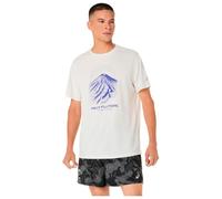 Asics - Fujitrail Logo S/S Top - Running shirt size M, white