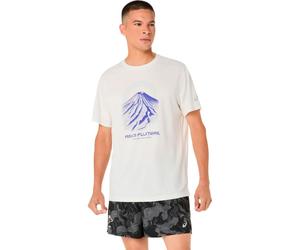 ASICS Fujitrail Logo Ss Top - Men - White - size XL- model 2026 XL