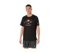 ASICS FUJITRAIL LOGO SS TOP Performance Black L