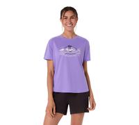 Asics Fujitrail Logo Women's T-Shirt | UK L in Amethyst