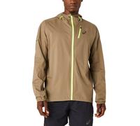 ASICS Fujitrail Mens Waterproof Running Jacket Green (Sizes S - 2XL)