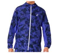 Asics - Fujitrail Packable Jacket - Running jacket size L, blue
