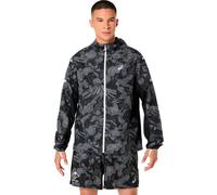 Asics - Fujitrail Packable Jacket - Running jacket size L, grey