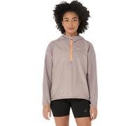 ASICS Fujitrail Packable Running Jacket Women - Grey, Size XS